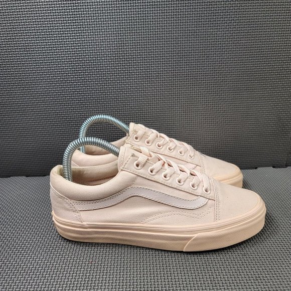 Vans Shoes - Womens Sz 7 Cream Vans Low Top Sneakers